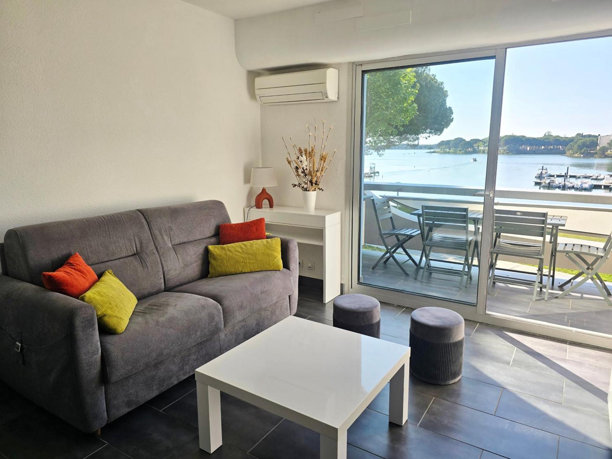 L'Olympe Vue Lac Parking Clim Wifi - Rossiconciergerie - Linge Inclus La Grande Motte Exteriör bild
